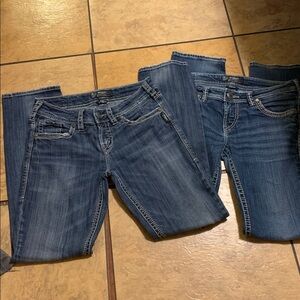 Pair of women’s timeless Silver Jeans that never disappoint!.